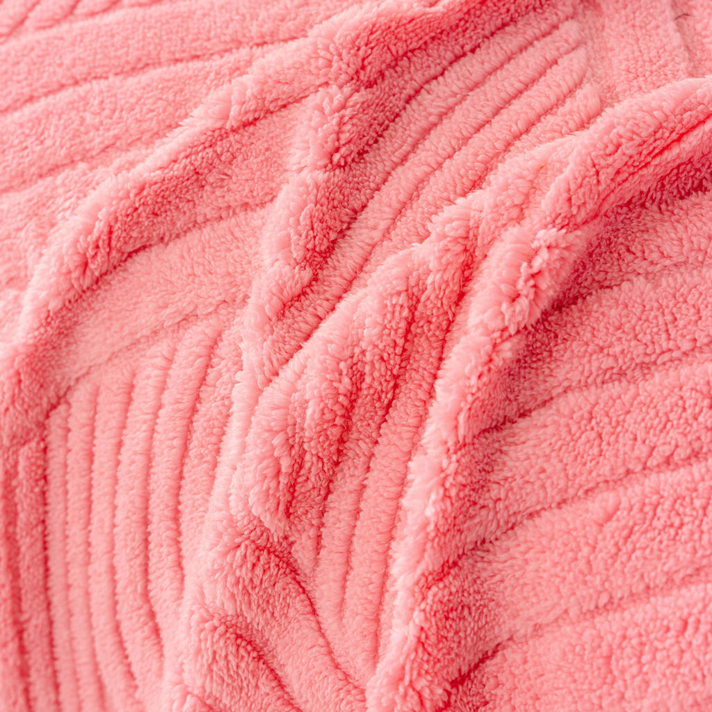 Plush Fleece Washable Sofa Throw Blanket, Soft & Cozy Furniture Protector for Couch