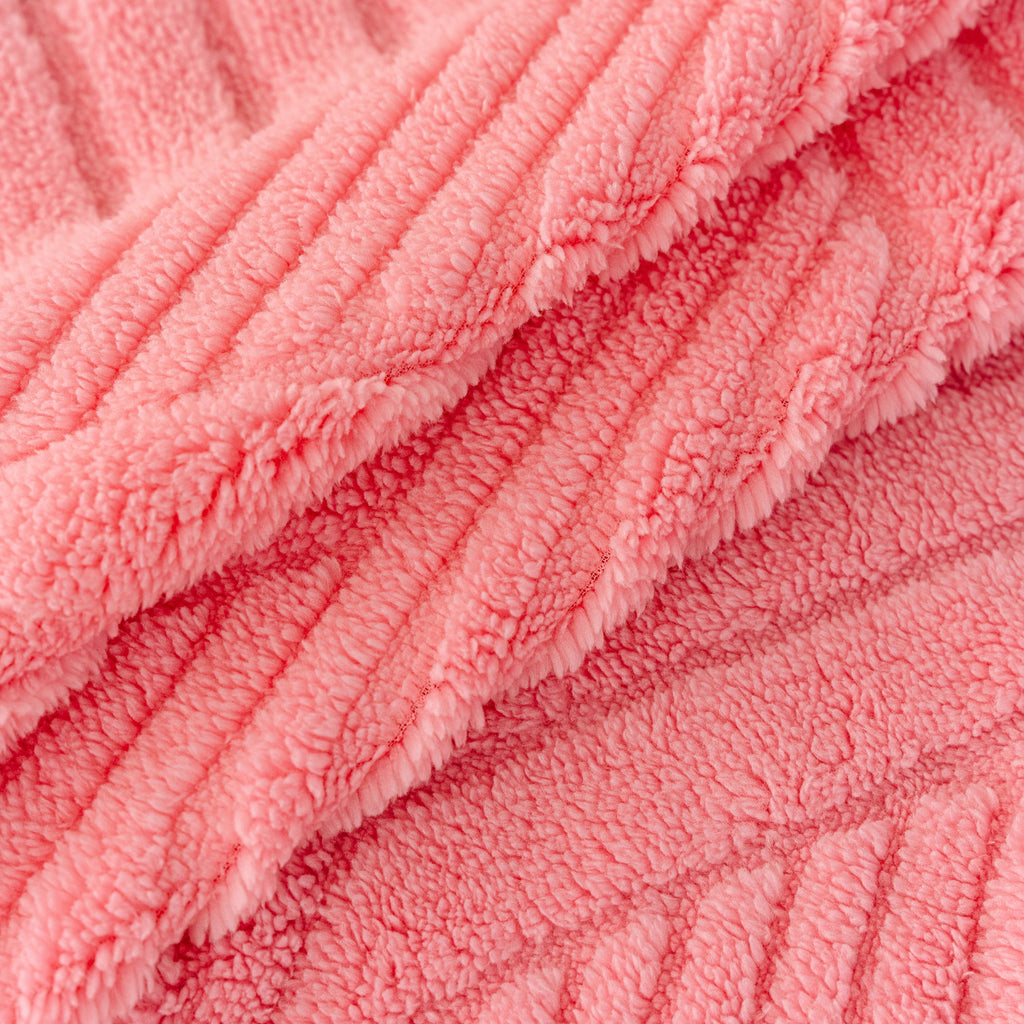 Plush Fleece Washable Sofa Throw Blanket, Soft & Cozy Furniture Protector for Couch