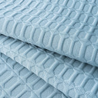 Geometric Textured Couch Slipcover Protector Non-Slip Ice Silk Sofa Cover for Couch