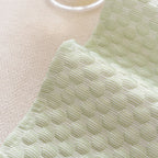 3D Bubble Textured Furniture Protector Throw Cover, Cooling Soft Woven Couch Cover