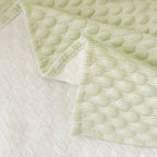 3D Bubble Textured Furniture Protector Throw Cover, Cooling Soft Woven Couch Cover