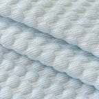 3D Bubble Textured Furniture Protector Throw Cover, Cooling Soft Woven Couch Cover