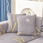 Boho Printed Sofa Slipcover, Stretch Furniture Protector for Sectional L-Shaped Sofa