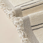 Chenille Striped Floral Couch Cover Sofa Slipcover for Most Shape Sofas, Reversible Sofa Throw Cover