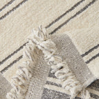 Chenille Striped Floral Couch Cover Sofa Slipcover for Most Shape Sofas, Reversible Sofa Throw Cover