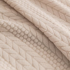 High Stretch Wheat Ear Embossed Textured Couch Slipcover, Water Repellent Sofa Cover
