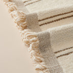 Chenille Striped Floral Couch Cover Sofa Slipcover for Most Shape Sofas, Reversible Sofa Throw Cover