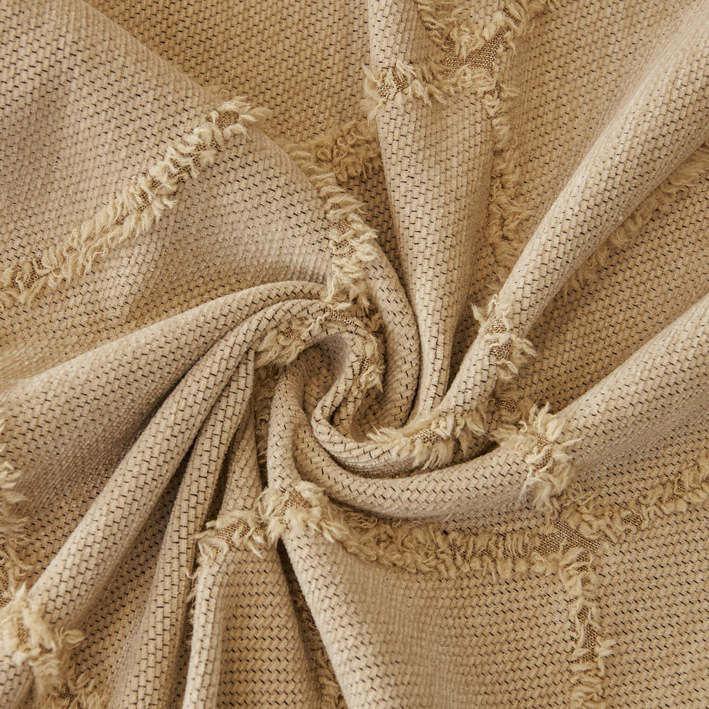 Soft Chenille Sofa Throw Cover, Raised Geometric Texture Furniture Protector Blanket