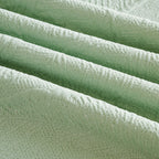 Embossed Leaf Pattern Sofa Cover Blanket for Couch, Soft Cooling Textured Couch Cover