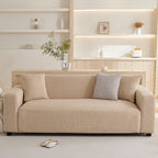 Embossed Lines Couch Covers Stretchable Non-Slip & Washable Sofa Slipcovers