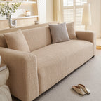 Embossed Lines Couch Covers Stretchable Non-Slip & Washable Sofa Slipcovers