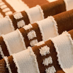 Bohemian Striped Sofa Cover, Decor Woven Throw for Couch, Loveseat, or Sectional