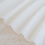 Daisy Striped Sofa Cover with Sheer Ruffle Skirt, Floral Soft Slipcover Blanket