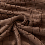Embossed Lines Couch Covers Stretchable Non-Slip & Washable Sofa Slipcovers