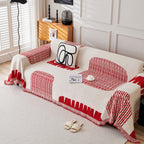 Soft Cozy Chenille Sofa Throw Blanket and Sectional Seat Covers, Scratch Resistant Sofa Couch Covers