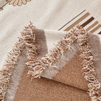 Decorative Throw Blankets for Couch Reversible Chenille Furniture Throw Covers for Sectional Sofa