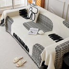 Soft Cozy Chenille Sofa Throw Blanket and Sectional Seat Covers, Scratch Resistant Sofa Couch Covers