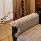 French Vintage Style Couch Cover with Skirt,  Non-Slip Sectional Furniture Covers