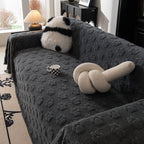Plush Jacquard Blankets for The Sofa Soft Slipcover Sectional Cover Throws for Sofas