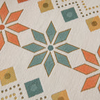 Bohemian Geometric Sofa Throw Cover, Cozy & Protective Ethnic-Inspired Couch Cover