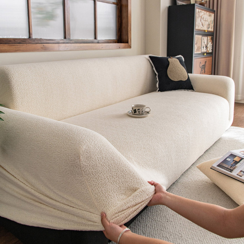 High Stretch Sofa Slipcover, Non Slip Couch Sofa Cover Washable Furniture Protector