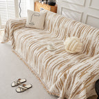 Reversible Sofa Throw Blanket, Couch Cover Sofa Slipcover for Most Shape Sofas