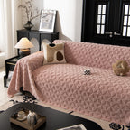 Plush Soft Couch Cover for Sofa and Furniture Lightweight Throw Blankets for Sectional Couch