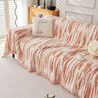 Reversible Sofa Throw Blanket, Couch Cover Sofa Slipcover for Most Shape Sofas