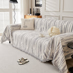 Reversible Sofa Throw Blanket, Couch Cover Sofa Slipcover for Most Shape Sofas