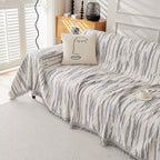 Reversible Sofa Throw Blanket, Couch Cover Sofa Slipcover for Most Shape Sofas