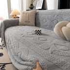 Soft Plush Fleece Throw Blanket for Couch Solid Cute Warm Couch Cover Blanket for Winter