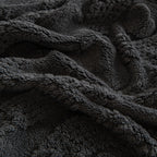 Soft Plush Fleece Throw Blanket for Couch Solid Cute Warm Couch Cover Blanket for Winter