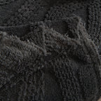 Soft Plush Fleece Throw Blanket for Couch Solid Cute Warm Couch Cover Blanket for Winter