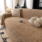 Soft Plush Fleece Throw Blanket for Couch Solid Cute Warm Couch Cover Blanket for Winter