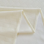 Cooling Ice Silk Soft Sofa Cover Blanket, Woven Geometric Textured Modern Couch Cover