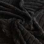 Winter Soft Plush Fleece Sofa Blanket Leaves Jacquard Couch Covers for Couches