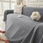 Waterproof Scratch Proof Sofa Protector Throw Blanket, Couch Cover for Pets & Kids