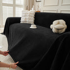 Waterproof Scratch Proof Sofa Protector Throw Blanket, Couch Cover for Pets & Kids