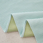 Cooling Ice Silk Knit Couch Cover, Breathable Pet Friendly Soft Throw Cover for Sofas
