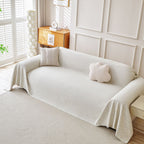 Cooling Ice Silk Knit Couch Cover, Breathable Pet Friendly Soft Throw Cover for Sofas