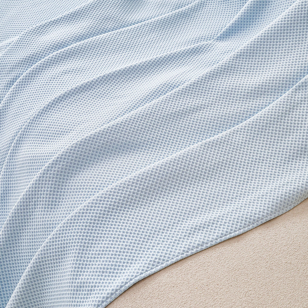 Cooling Ice Silk Knit Couch Cover, Breathable Pet Friendly Soft Throw Cover for Sofas