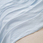 Cooling Ice Silk Knit Couch Cover, Breathable Pet Friendly Soft Throw Cover for Sofas