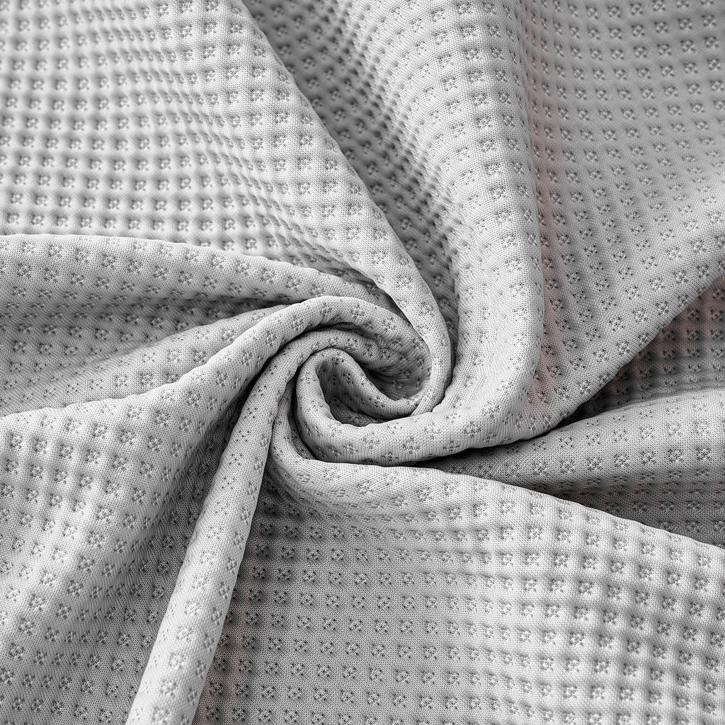 Cooling Ice Silk Knit Couch Cover, Breathable Pet Friendly Soft Throw Cover for Sofas