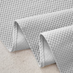Cooling Ice Silk Knit Couch Cover, Breathable Pet Friendly Soft Throw Cover for Sofas