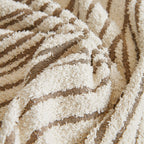Cozy Striped Sofa Throw Blanket L Shaped Sectional Couch Covers Luxury Throws for Sofas