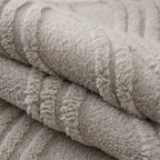 Winter Thickened Non-slip Blanket, Three-Dimensional Embossed Cotton Velvet Sofa Cover