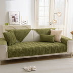 Winter Thickened Non-slip Blanket, Three-Dimensional Embossed Cotton Velvet Sofa Cover