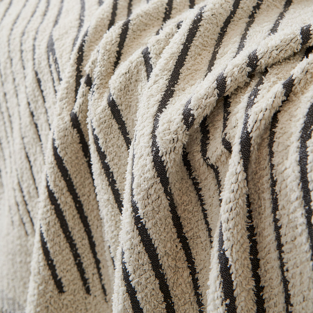 Cozy Striped Sofa Throw Blanket L Shaped Sectional Couch Covers Luxury Throws for Sofas