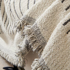 Cozy Striped Sofa Throw Blanket L Shaped Sectional Couch Covers Luxury Throws for Sofas