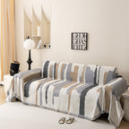 Colorful Chenille Sofa Throw Cover, Fashionable Soft Washable Couch Protector, Sectional Sofa Covers